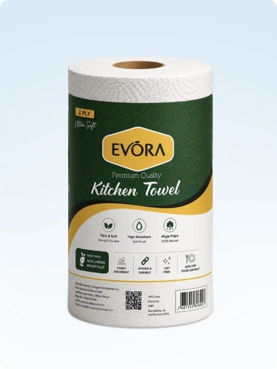 Evora Premium Quality Kitchen Towel roll